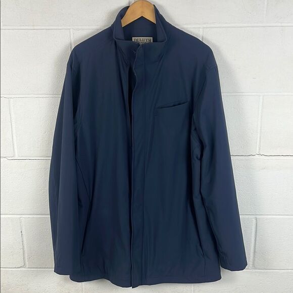Duluth Trading Men's jet equity navy Jacket - Picture 1 of 8